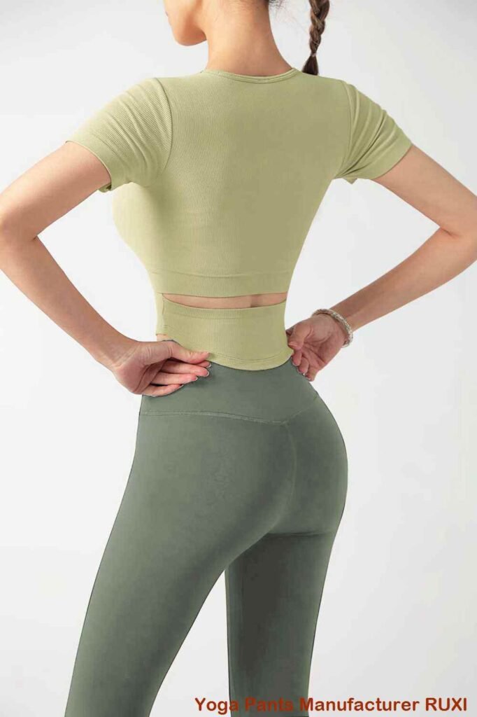 pantaloni scurți de antrenament maro RUXI me2991