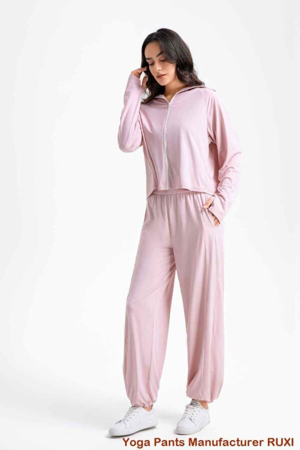 pantaloni scurți negri de yoga RUXI me408