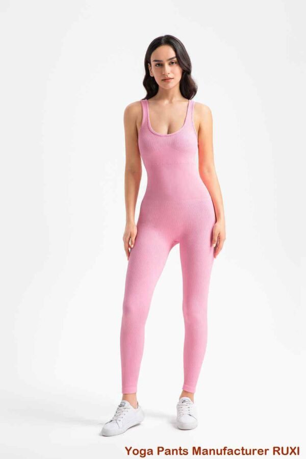 pantaloni de yoga cu buzunare laterale RUXI me297