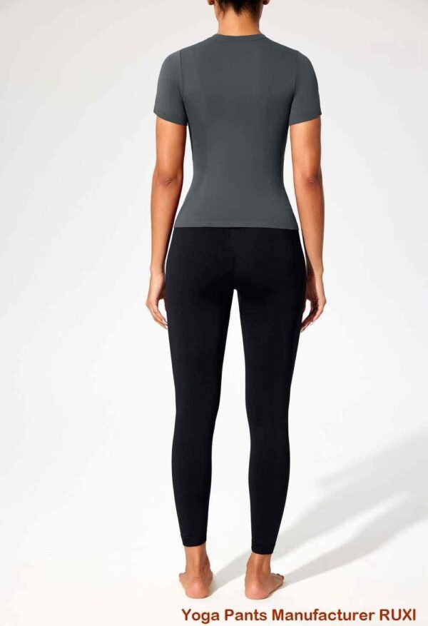 pantaloni de yoga căptușiți cu lână bootcut RUXI