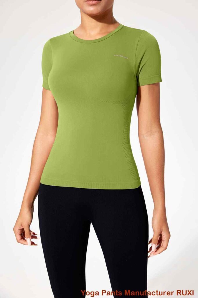 pantaloni scurți de alergare roz neon RUXI me2796