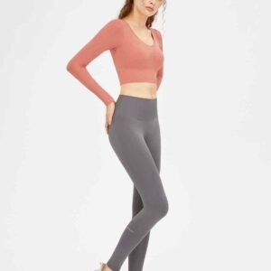 pantaloni de yoga cu talie înaltă RUXI me905