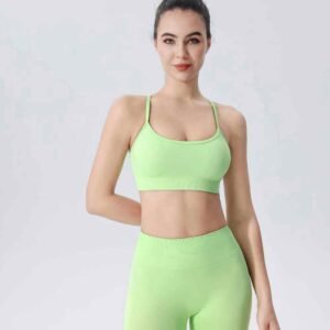 pantaloni scurți de gimnastică din plasă RUXI