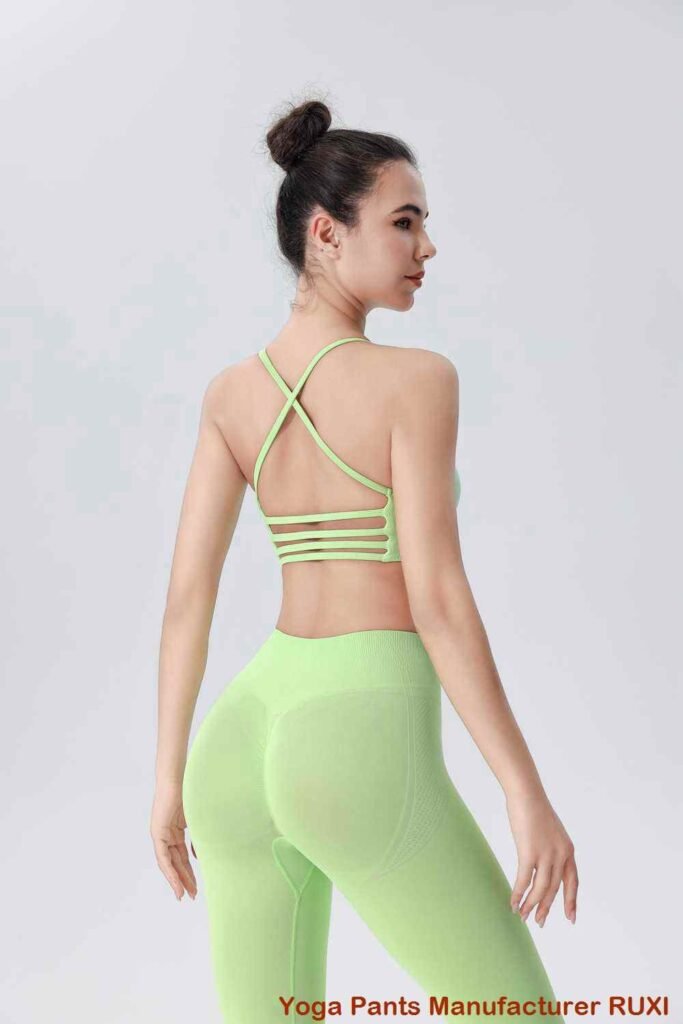 pantaloni negri de yoga RUXI me09