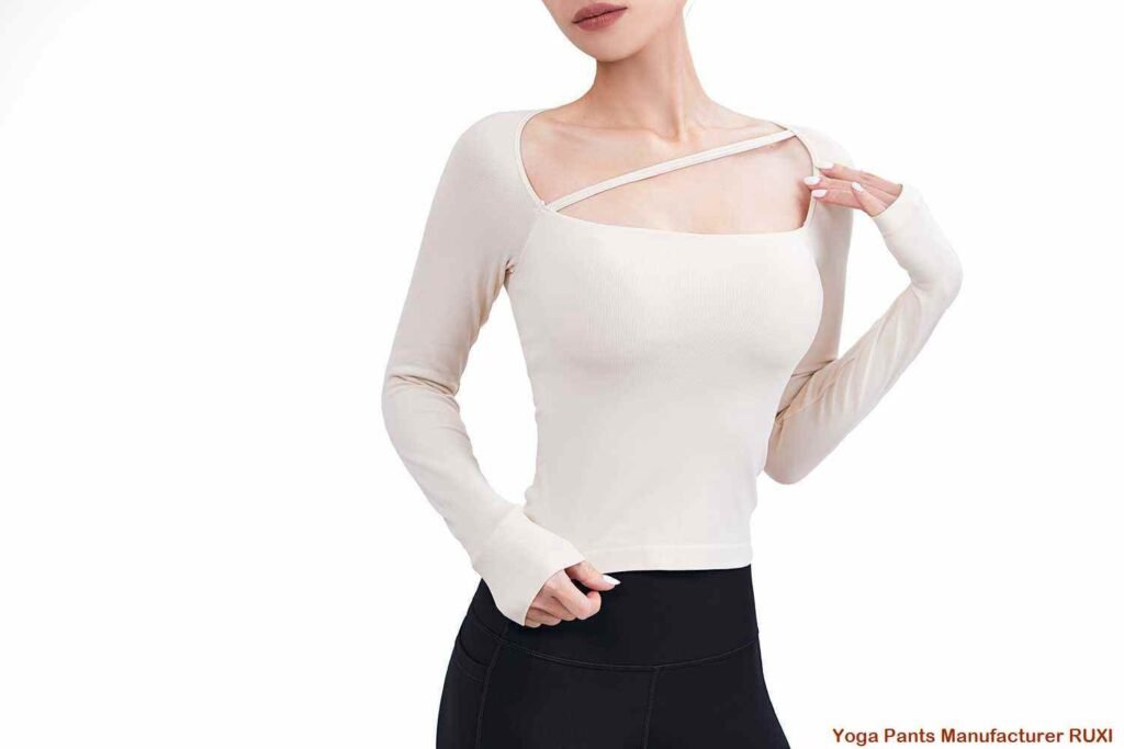 pantaloni de yoga maro RUXI me54