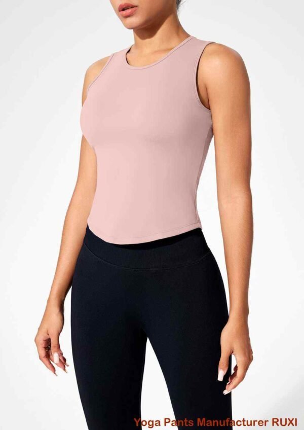 pantaloni negri de yoga pentru femei RUXI me403
