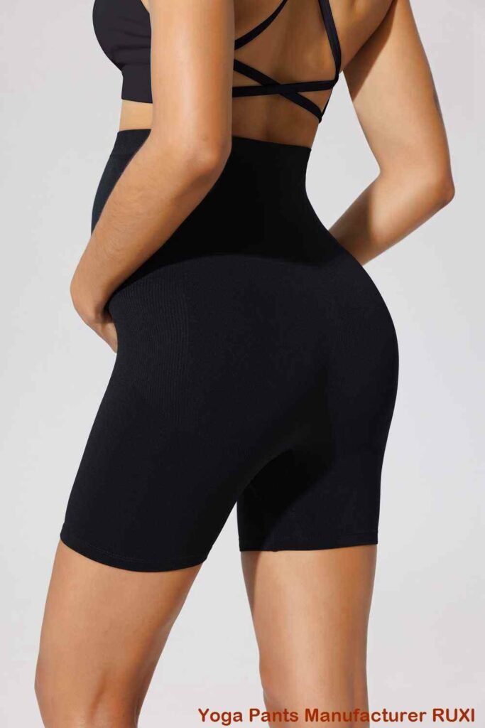 pantaloni scurți de yoga cu talie înaltă RUXI