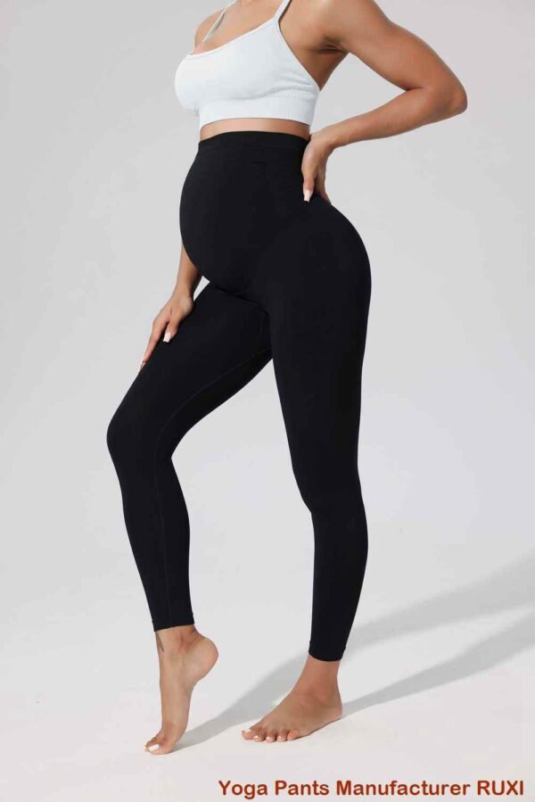 pantaloni scurți de yoga maro RUXI me909