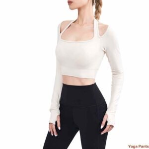 pantaloni de yoga cu buzunare croite RUXI me273
