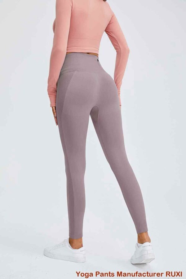 îndoiți peste pantaloni de yoga evazați RUXI